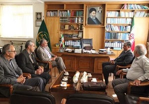 دیدار معاون امور دام وزیر کشاورزی جمهوری آذربایجان با رئیس سازمان جهاد کشاورزی آذربایجان غربی