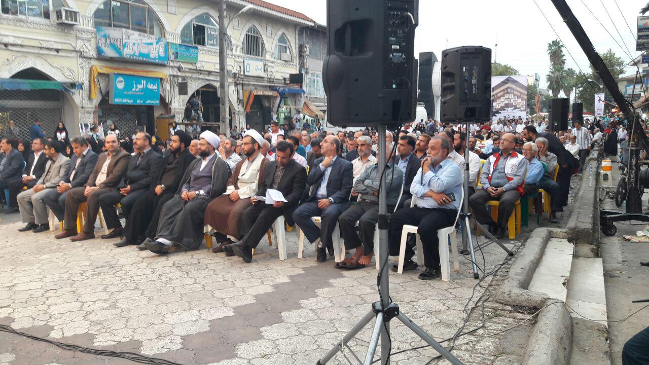لنگرود میزبان کاروان بیت عتیق  + تصاویر