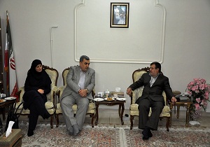 دیدار مدیرعامل سازمان بیمه سلامت ایران با استاندار