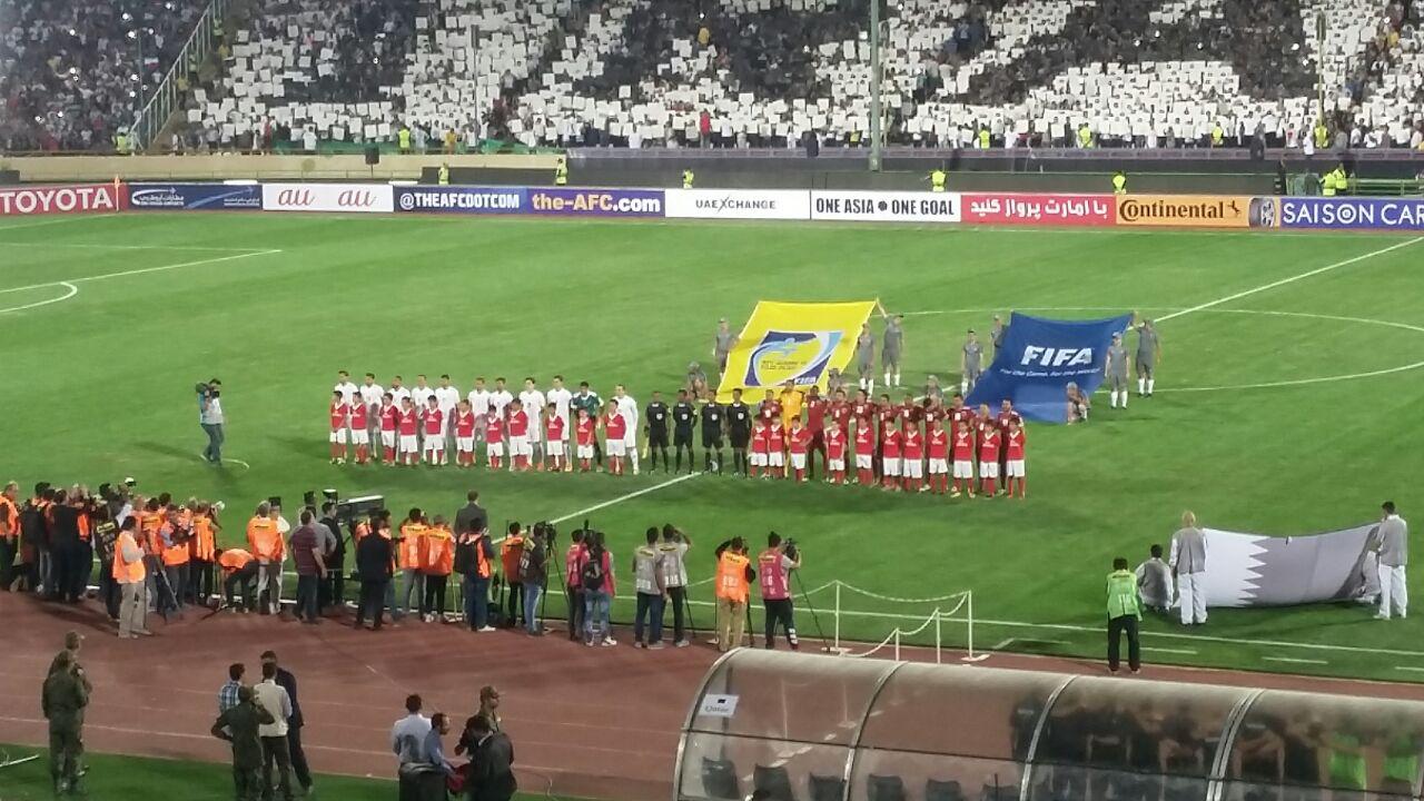 تا دقیقه 35 ؛ ایران 0 - قطر 0