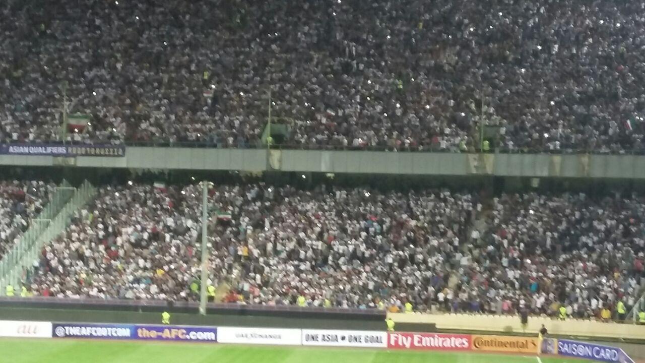 تا دقیقه 35 ؛ ایران 0 - قطر 0