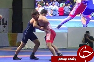 قهرمانی بیمه رازی در لیگ کشتی + فیلم