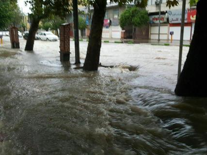 مشکل تردد در جاده های گلستان + عکس