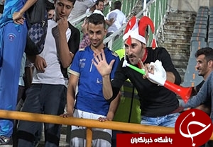 کری خوانی هوادار ایران برای مسئولان قطر + فیلم