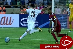 گل دوم ایران به قطر از نگاه تماشاچیان استادیوم + فیلم