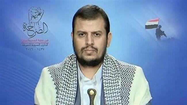 عبدالملک حوثی: حمایت آمریکا از رژیم سعودی در تجاوز به یمن