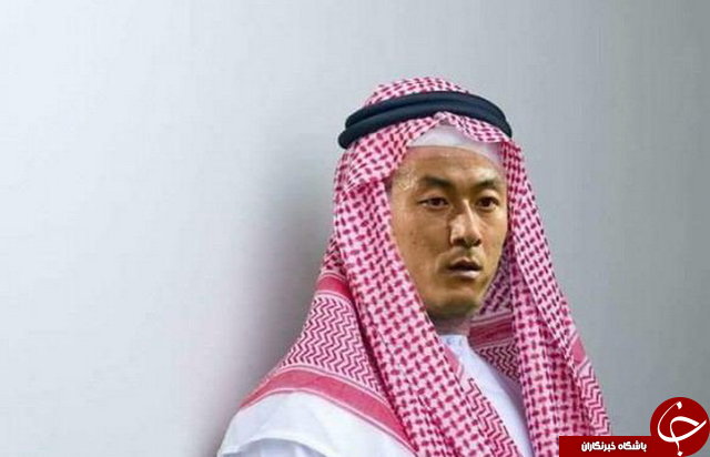 لباس عربی بر تن داور چینی بازی تایلند و عربستان+ عکس