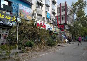 کنده شدن سقف منازل بیشترین خسارت طوفان به مازندران