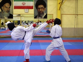 اعزام بانوان کاراته‌کار سیستان و بلوچستان به مسابقات قهرمانی کشور