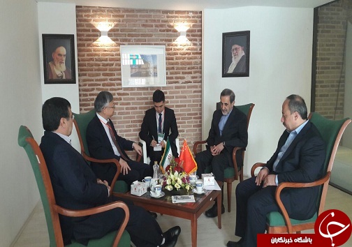 دیدار ولایتی با سفیر  چین در ایران