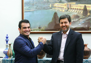 دیدار شهردار با المپیکی ها