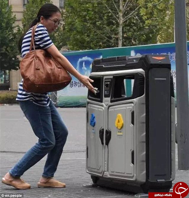 سطل زباله های چین به وای-فای مجهز می شود