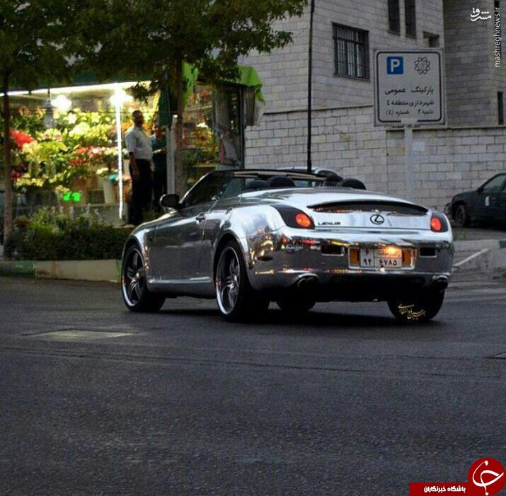 عکس/ جولان لکسوس کرومی در تهران