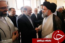 دیدار رئیس رسانه ملی با مراجع عظام + تصاویر