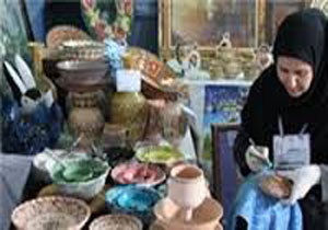 بر پایی نمایشگاه خلاقیت زنان روستایی