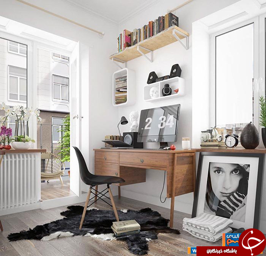 عکس/ دکوراسیون دفترکارهای مدرن خانگی