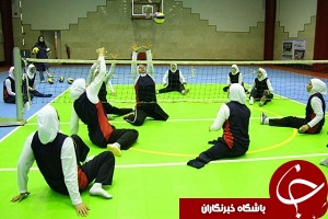 تمرین والیبال نشسته دختران ایران + فیلم