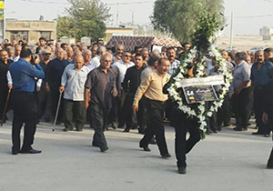 مادر شهید آسمانی شد