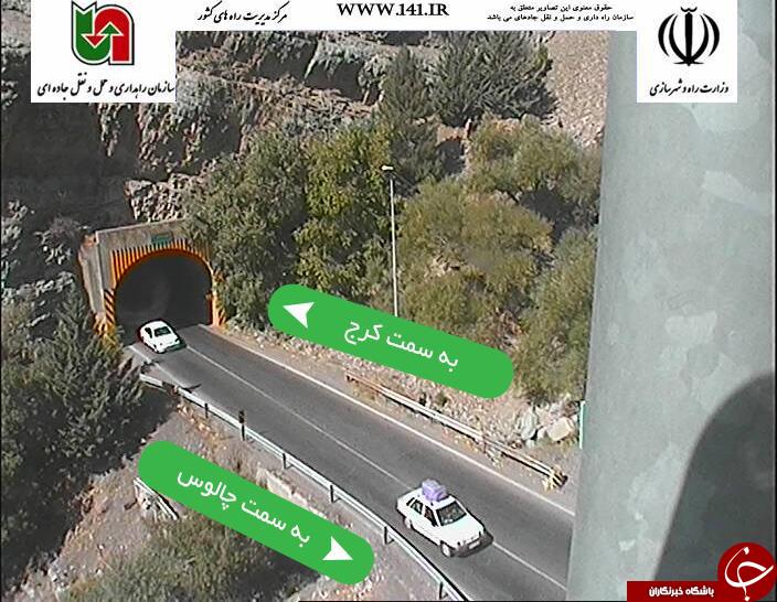 ترافیک روان درجاده های ارتباطی مازندران+تصویر