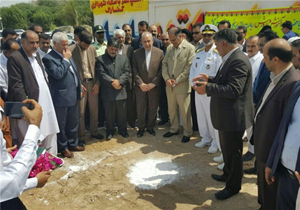 آغاز ساخت مدرسه در کنارک با حضور وزیر آموزش و پرورش