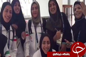 شور و شوق بانوان والیبالیست در سالن های ریو + فیلم