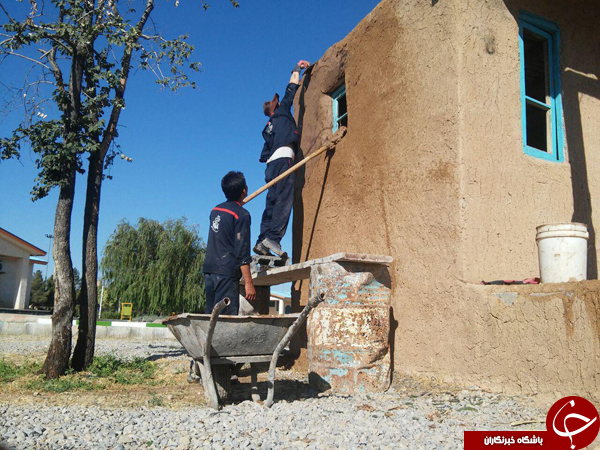 آماده سازی محل چهارمین جشنواره انگور ارومیه