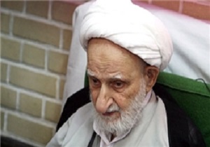 پیکر همسر مرحوم آیت الله بهجت در قم به خاک سپرده شد