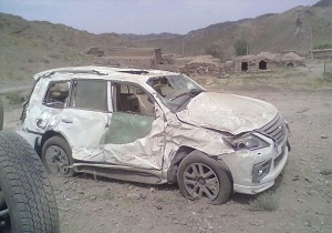 واژگونی لکسوس یک مصدوم بر جای گذاشت