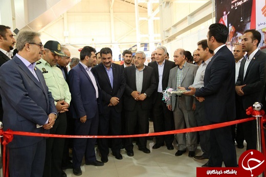 افتتاح نمایشگاه بین المللی خودرو و قطعات در پارک جنگلی ارومیه +تصاویر