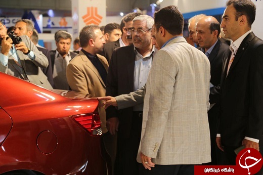 افتتاح نمایشگاه بین المللی خودرو و قطعات در پارک جنگلی ارومیه +تصاویر