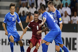 قطر 0-ازبکستان 1/ازبکستان صدر جدول را از ایران گرفت