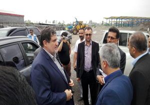 حضور رئیس سازمان مدیریت بحران کشور در آمل