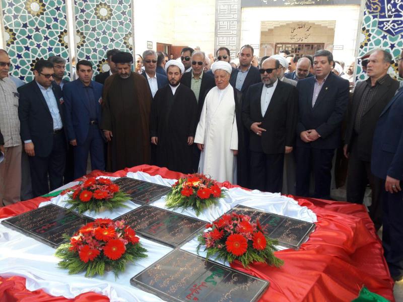 با حضور آیت الله هاشمی رفسنجانی؛

بهره برداری ازبنای یادبودشهدای گمنام دانشگاه آزاد اسلامی مشهد