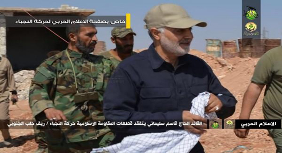 سرلشکر سلیمانی در استان حلب سوریه+ تصاویر