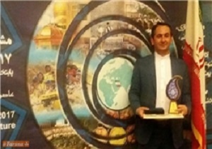 درخشش هنرمند اردبیلی در جشنواره ملی گردشگری