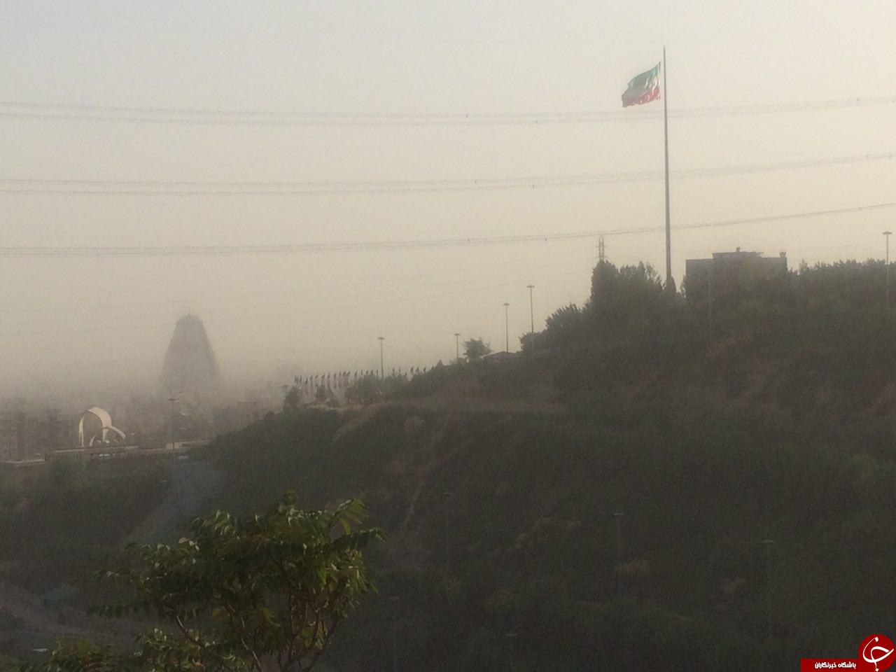 گرد و غبار و آلودگی تهران + تصاویر
