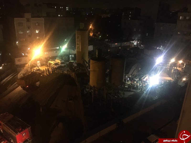 ریزش کارگاه تونل مترو کیانشهر/9 نفر نجات یافتند/4 کارگر هنوز زیر آوار هستند+تصاویر اختصاصی