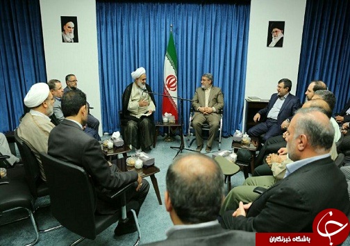 دیدار وزیر کشور با امام جمعه قزوین
