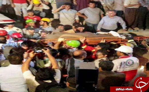 آخرین فیلم از حادثه خونین ریزش مترو کیانشهر!