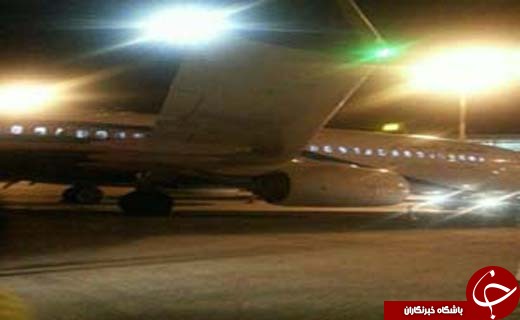 تصاویری از برخورد دو هواپیما در فرودگاه!