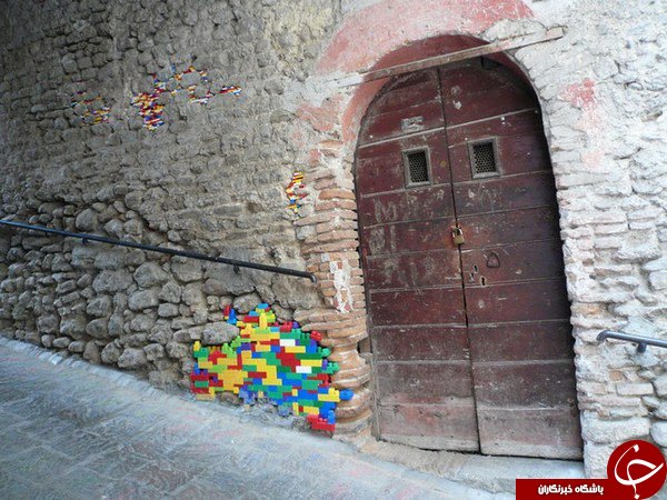 استفاده متفاوت از آجرهای بازی