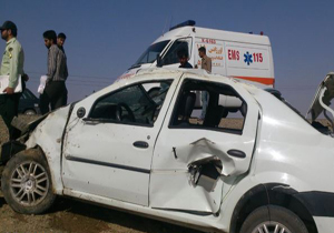 2کشته در تصادف رانندگی