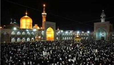 در شب شهادت امام باقر العلوم (ع) مشهد الرضا سوگوار و عزادار