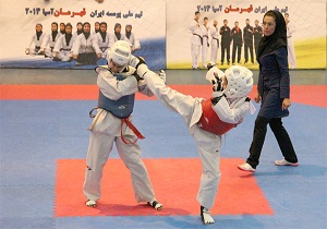 قهرمانی تکواندوکاران دختر در رقابت های کشوری