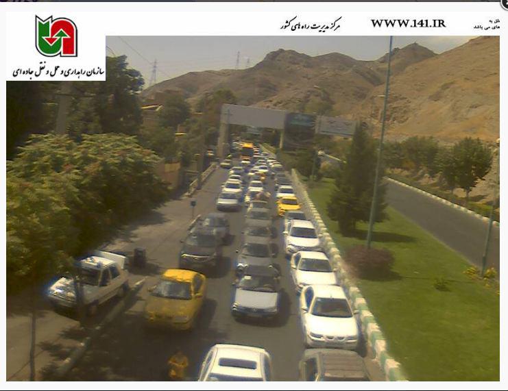 ترافیک نیمه سنگین در محور کرج - چالوس/آسمانی صاف در تمامی جاده&zwnj;های کشور+تصاویر