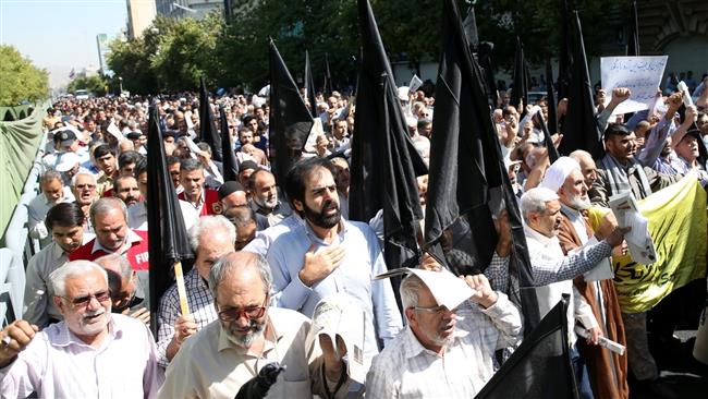 تظاهرات سراسری در محکومیت جنایات آل&zwnj;سعود در فاجعه منا آغاز شد