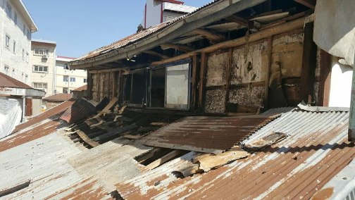آتش سوزی یک منزل مسکونی در رشت + تصاویر