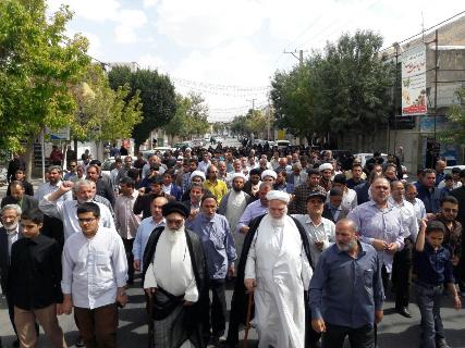 راهپیمایی مردمی در محکومیت جنایات آل سعود و آل خلیفه + تصاویر