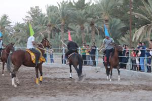 برگزاری مسابقه کلاه بوقی در شهرستان بافق