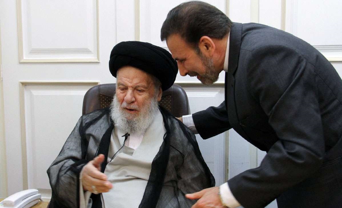دیدار وزیر ارتباطات با آیت الله موسوی اردبیلی